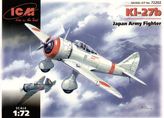 ICM 72202 1:72 Nakajima Ki-27b Japanese Army Fighter