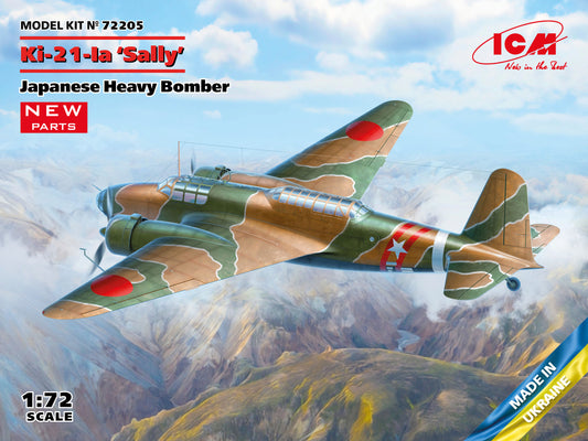 ICM 72205 1:72 Mitsubishi Ki-21-1a 'Sally' Japanese Heavy Bomber