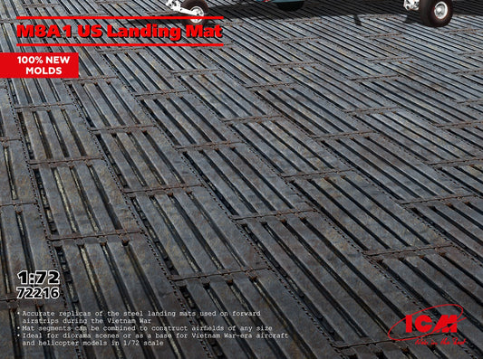 ICM UK 72216 1:72 M8A1 US Landing Mat