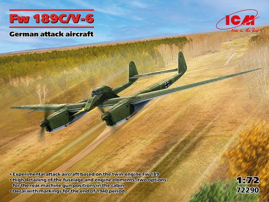 ICM 72290 1:72 Focke-Wulf Fw-189C/V-6