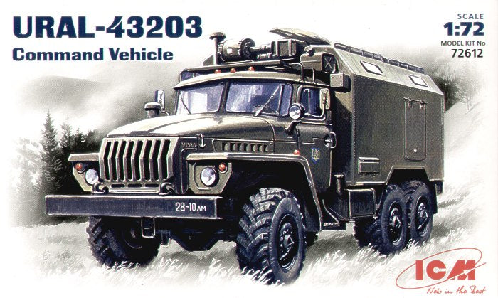 ICM 72612 1:72 Ural 43203 Command Vehicle