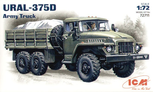 ICM 72711 1:72 Ural 375D Utility Truck