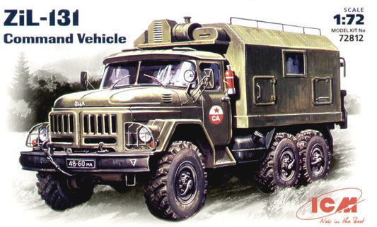 ICM 72812 1:72 Soviet Zil-131 Command Vehicle