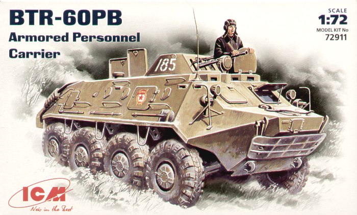 ICM 72911 1:72 Soviet BTR-60PB Armoured Personnel Carrier