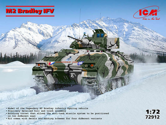 ICM 72912 1:72 M2 Bradley U.S. Fighting Vehicle