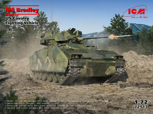 ICM 72913 1:72 M3 Bradley Ukraine fighting vehicle