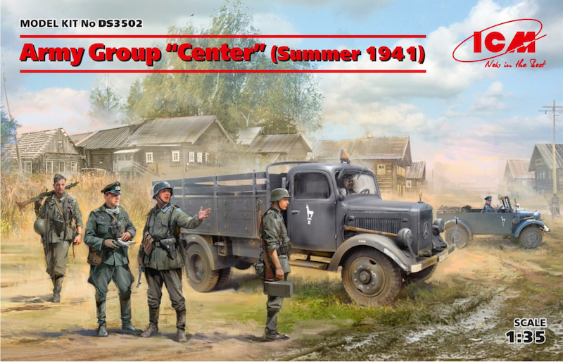 ICM DS3502 1:35 Army Group 'Center' (Summer 1941) Diorama Set