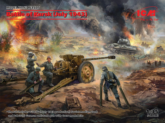 ICM DS3505 1:35 Battle of Kursk (July 1943) Diorama Set