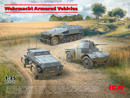 ICM DS3525 1:35 Wehrmacht Armoured Vehicles