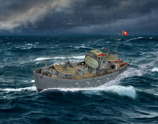 ICM S018 1:350 KFK Kriegsfischkutter WWII German Multi-Purpose Boat