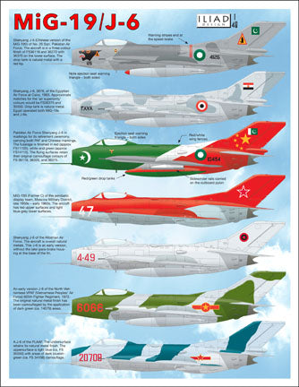 Iliad Design D48005 1:48 Mikoyan MiG-19/Shenyang J-6