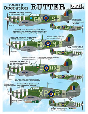 Iliad Design 48045 1:48 Fighters of Operation Rutter 3