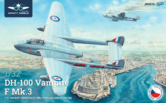 Infinity Models 3203 1:32 de Havilland DH-100 Vampire Mk.3
