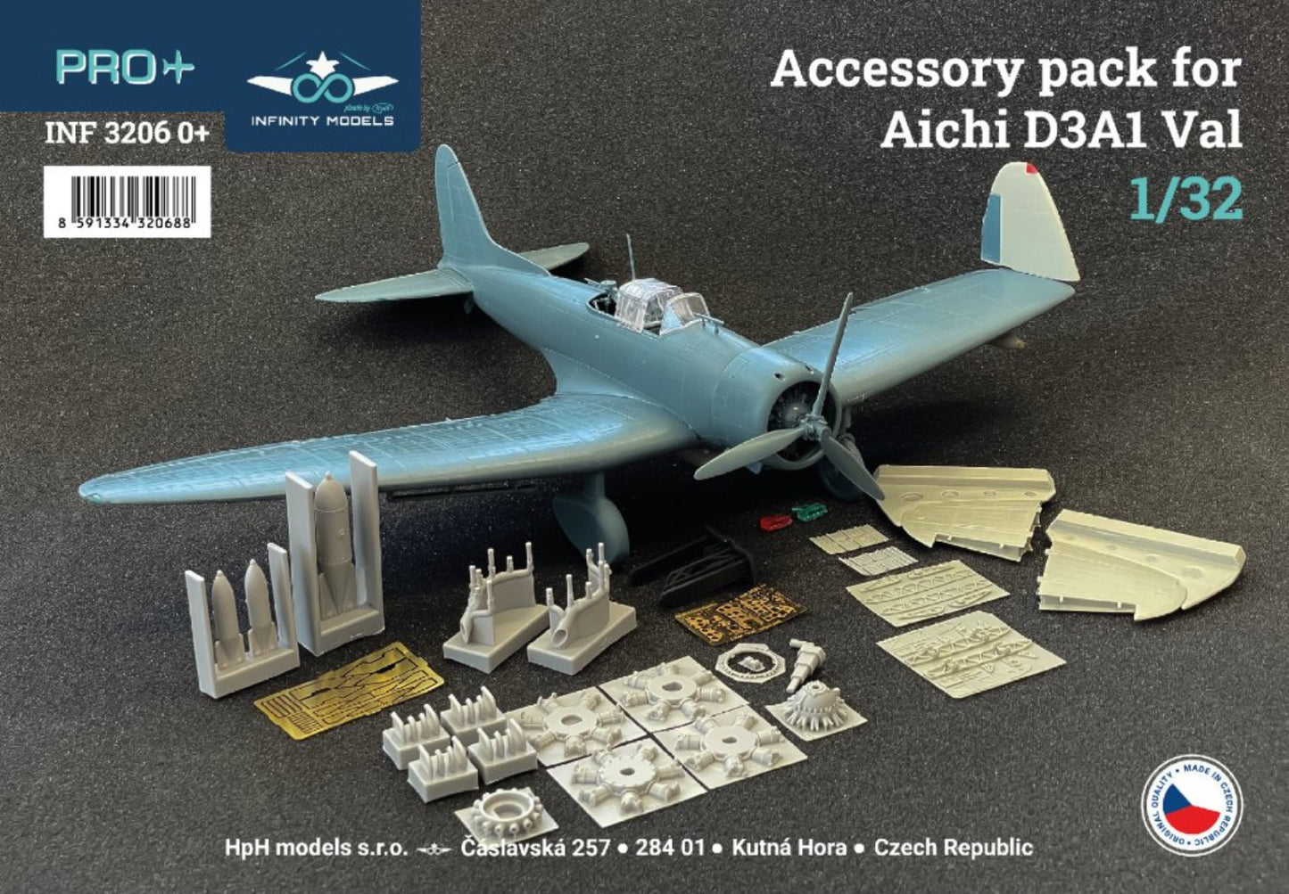 Infinity Models INF 3206 0+ 1:32 Aichi D3A1 Val Accessory pack