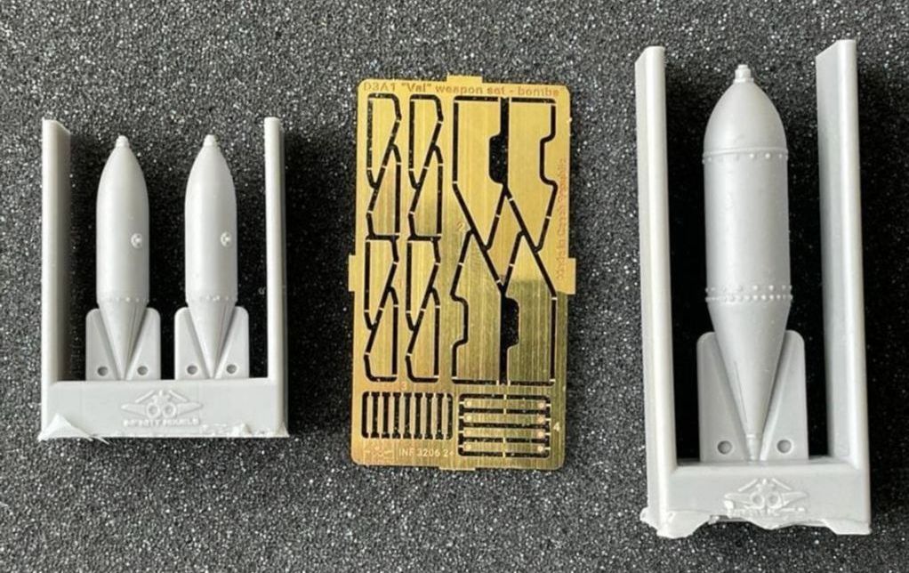 Infinity Models 3206-2 1:32 Aichi D3A1 Val Weapon Set (Bombs)