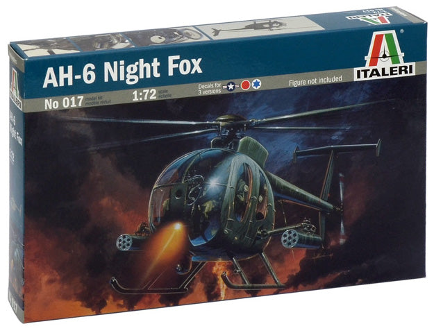 Italeri 017 1:72 Hughes AH-6A Night Fox