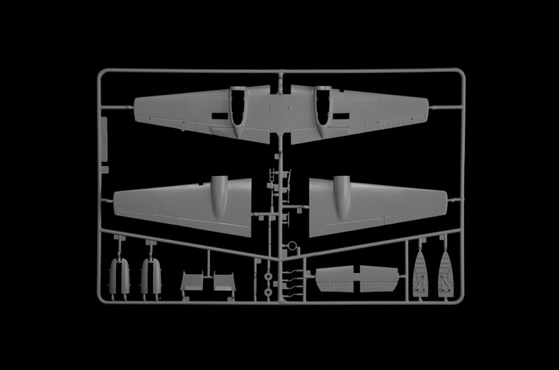 Italeri 049 1:72 Messerschmitt Bf-110C-3/C-4 Zerstorer