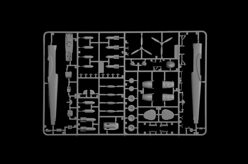 Italeri 049 1:72 Messerschmitt Bf-110C-3/C-4 Zerstorer