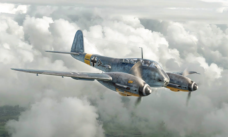 Italeri 074 1:72 Messerschmitt Me-410 Hornisse.