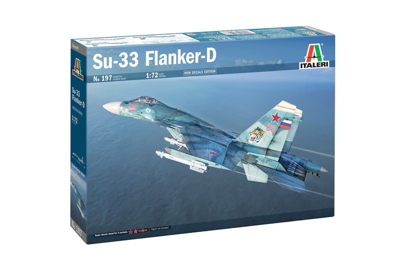 Italeri 0197 1:72 Sukhoi Su-27D Sea Flanker