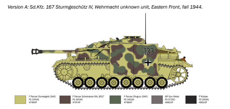 Italeri 223 1:35 Sturmgeschutz / StuG. IV