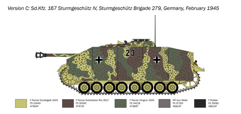 Italeri 223 1:35 Sturmgeschutz / StuG. IV