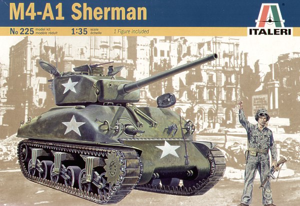 Italeri 225 1:35 M4A1 Sherman