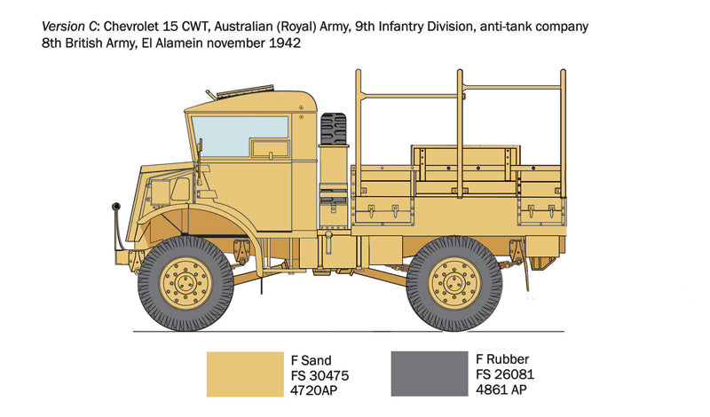 Italeri 233 1:35 Chevrolet 15 CWT Lorry