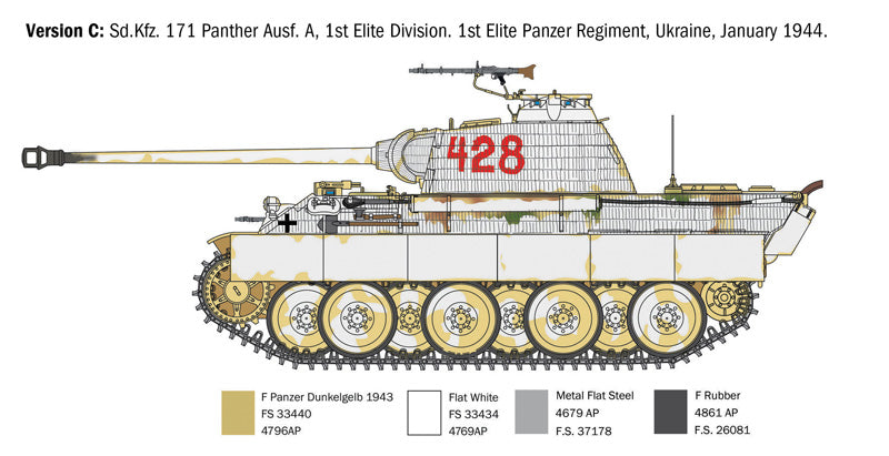 Italeri 270 1:35 Sd. Kfz. 171 Panther Ausf. A