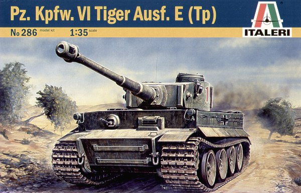 Italeri 286 1:35 Pz.Kpfw.VI Tiger I Ausf.E/III