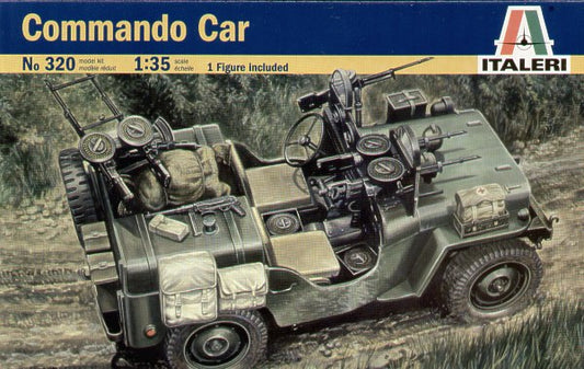 Italeri 320 1:35 Willys Jeep Commando Vehicle