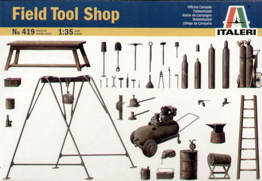 Italeri 419 1:35 Field Tool Shop