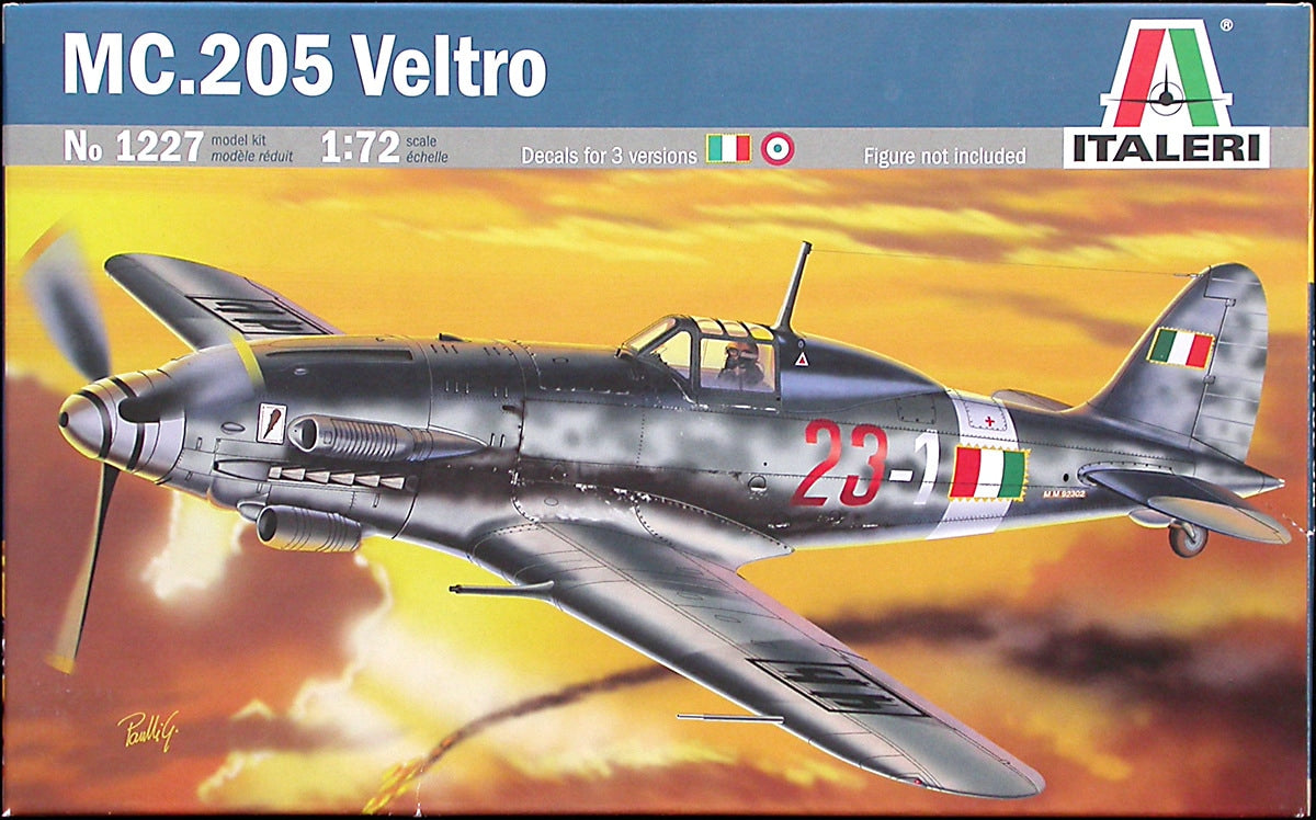 Italeri 1227 1:72 Macchi C.205 'Veltro'