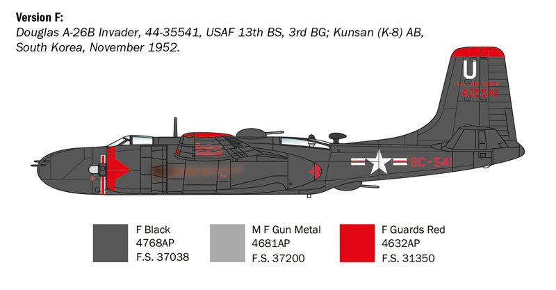 Italeri 1274 1:72 Douglas A-26B Invader