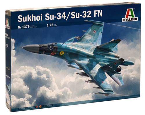 Italeri 1379 1:72 Sukhoi Su-34/Su-32 FN Fullback