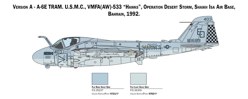 Italeri 1392 1:72 Grumman A-6E Intruder USN/USMC