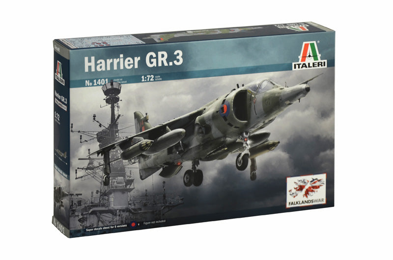 Italeri 1401 1:72 BAe Harrier Gr.3 Falklands