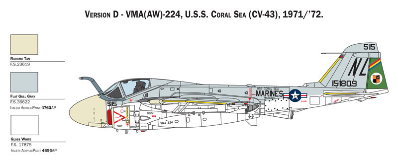 Italeri 1405 1:72 Grumman KA-6D Intruder