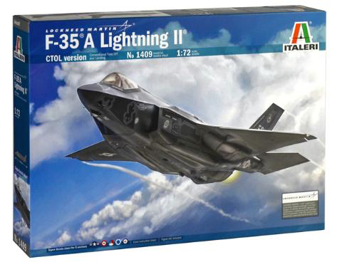 Italeri 1409 1:72 Lockheed-Martin F-35A Lightning II