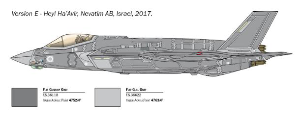 Italeri 1409 1:72 Lockheed-Martin F-35A Lightning II