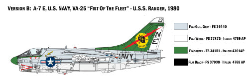 Italeri 1411 1:72 Vought A-7E Corsair II