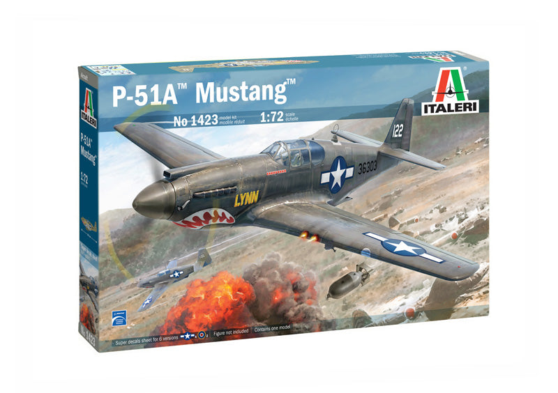 Italeri 1423 1:72 North-American P-51A Mustang