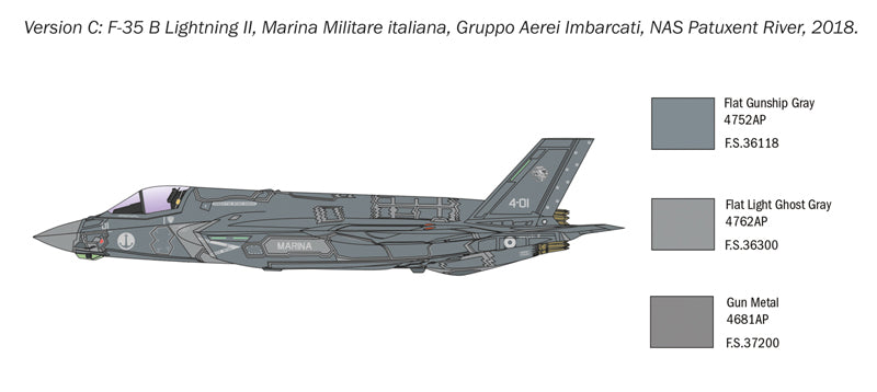 Italeri 1425 1:72 Lockheed-Martin F-35B Lightning II STOVL Version