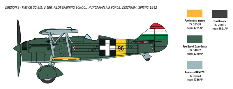 Italeri 1438 1:72 Fiat CR.32 Freccia