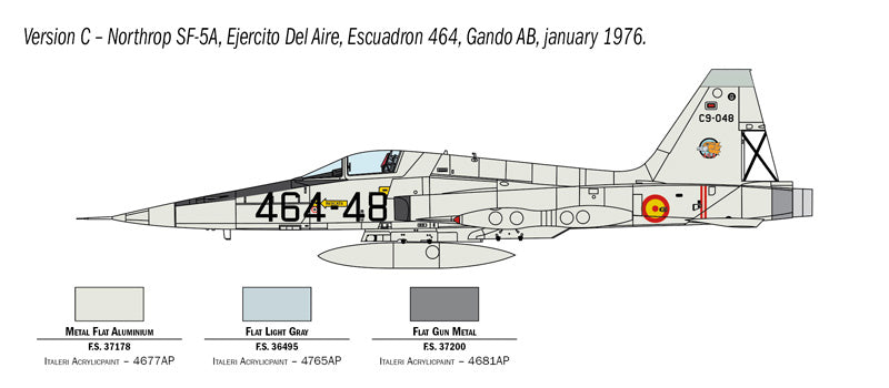 Italeri 1441 1:72 Northrop F-5A Freedom Fighter