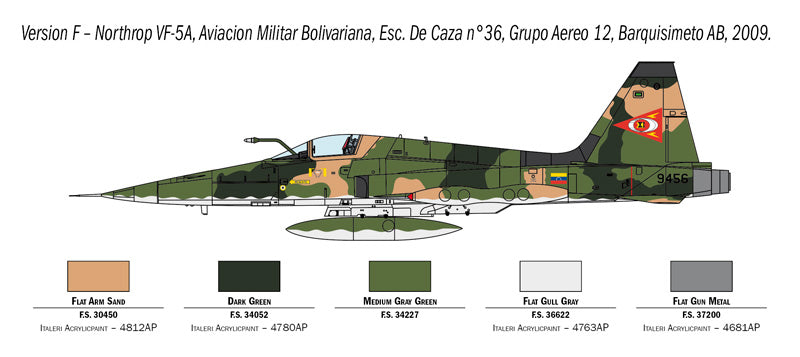 Italeri 1441 1:72 Northrop F-5A Freedom Fighter