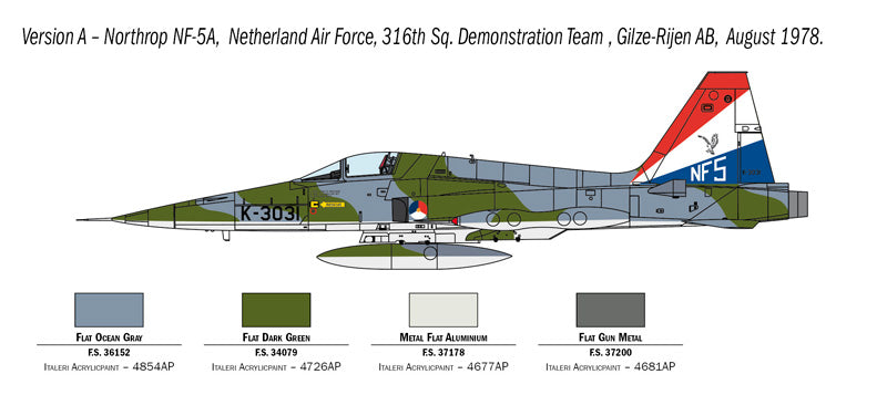 Italeri 1441 1:72 Northrop F-5A Freedom Fighter