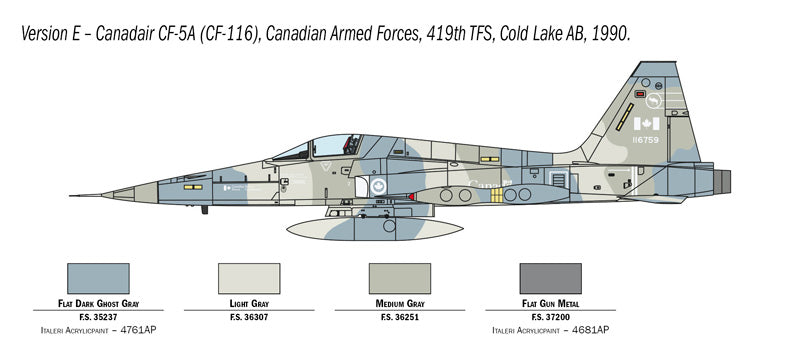 Italeri 1441 1:72 Northrop F-5A Freedom Fighter