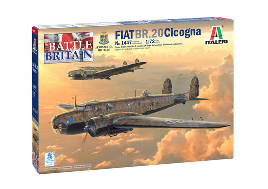 Italeri 1447 1:72 Fiat BR.20 Cicogna 80th Anniversary Battle of Britain