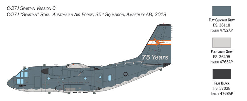 Italeri 1450 1:72 C-27J Spartan / G.222